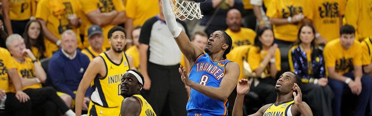 正负值-40，雷霆杰伦·威廉姆斯在G6中遭遇NBA总决赛历史性低谷